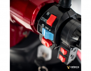 VELECO ZT15 Seniorenmobil 3-Rad 900W, 12 Km/h Rot
