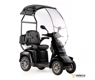 Veleco GRAVIS Seniorenmobil mit Dach, 12 km/h, 1000W Schwarz