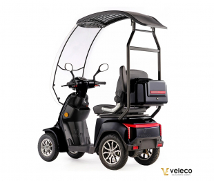 Veleco GRAVIS Seniorenmobil mit Dach, 12 km/h, 1000W Schwarz