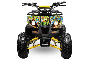 NITRO MOTORS 1000W Eco midi Kinder Quad Toronto 8 Zoll Graffiti