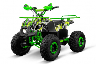 NITRO MOTORS 1000W Eco midi Kinder Quad Toronto 8 Zoll Graffiti