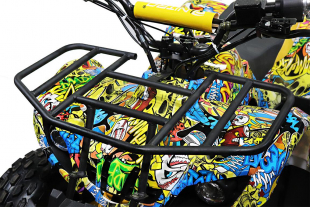 NITRO MOTORS 1000W Eco midi Kinder Quad Toronto 8 Zoll Graffiti