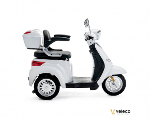 VELECO CRISTAL Elektromobil 12 km/h, Wei