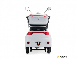 VELECO CRISTAL Elektromobil 12 km/h, Wei