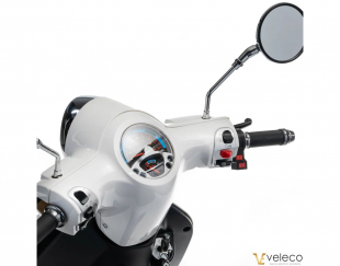 VELECO CRISTAL Elektromobil 12 km/h, Silber