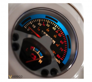 VELECO CRISTAL Elektromobil 12 km/h, Silber