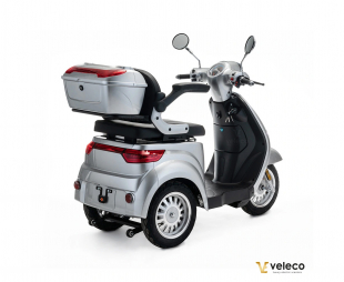 VELECO CRISTAL Elektromobil 12 km/h, Silber