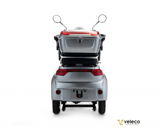 VELECO CRISTAL Elektromobil 12 km/h, Silber