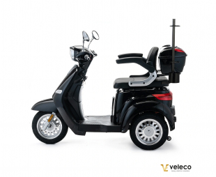 VELECO CRISTAL Elektromobil 12 km/h, Schwarz