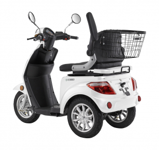 Elektromobil LuXXon E3800, max. 20 km/h, wei