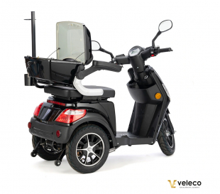 Veleco Draco E-Roller, 3 Rdern 800W, 12 km/h, Schwarz