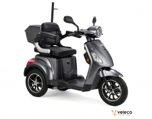 Veleco Draco E-Roller, 3 Rdern 800W, 12 km/h, Grau