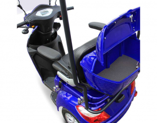 ECO ENGEL 501 Blau mit Dach, 1000 Watt, 25 km/h, Seniorenmobil