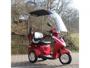 ECO ENGEL 501 Blau mit Dach, 1000 Watt, 25 km/h, Seniorenmobil