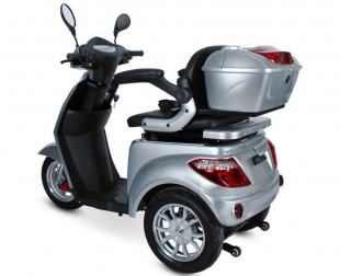 ECO ENGEL 500 Silber, 1000 Watt, 25 km/h, Elektromobil, 3 Rad Scooter