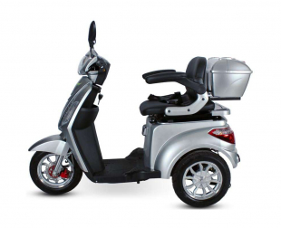 ECO ENGEL 500 Silber, 1000 Watt, 25 km/h, Elektromobil, 3 Rad Scooter