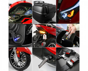 Elektroroller Maximus, 3-Rad E-Mobil MX3-25 km/h, Lithium Akku