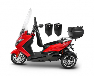 Maximus, 3-Rad Elektromobil MX3-25 - 25 km/h, 2 x Lithium Akku