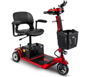 Rolektro, E-Trike 6, Rot, 24V-20Ah Bleigel Akku, 300W faltbar