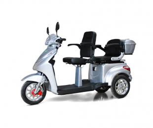 ECO ENGEL 503 Silber, 25 km/h, 30Ah Lithium Akkus Senioren Roller