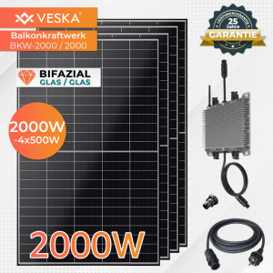 Veska Solaranlage - BKW-2000/2000W