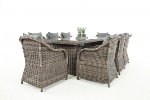 Sitzgruppe Lavello XL 5mm grau-meliert