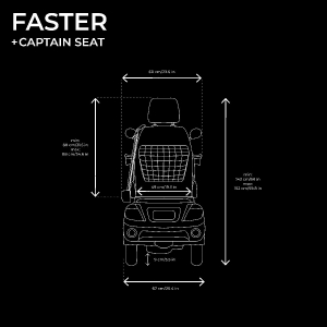 Veleco FASTER, Elektromobil mit Kapitnssitz