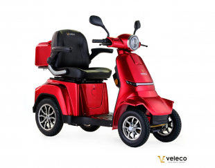 Veleco GRAVIS Elektromobil 12 km/h, 1000W Rot, Lithium Akku
