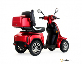 Veleco GRAVIS Elektromobil 12 km/h, 1000W Rot, Lithium Akku