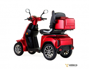 Veleco GRAVIS Elektromobil 12 km/h, 1000W Rot, Lithium Akku