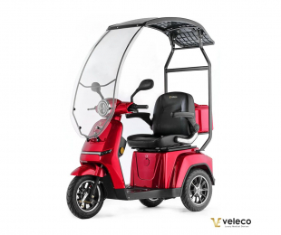 Veleco TURRIS mit Dach Seniorenmobil Lithium-Ionen, 12 km/h