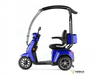 Veleco TURRIS mit Dach Seniorenmobil Lithium-Ionen, 12 km/h