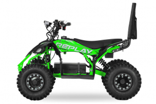 Nitro Motors Replay Eco mini Quad 1000W 48V 6 Zoll Snowy-Profile XL