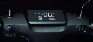 Elektroroller Whale, Lithium-Akku, mattschwarz, 45km/h
