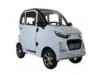 Kabinenroller Electron 45 km/h, Blei-Gel-Akku, 2 Personen