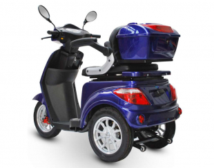 Seniorenmobil ECO Engel 500 Blau, 1000 Watt, 15 km/h
