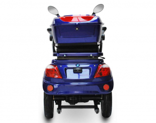 Seniorenmobil ECO Engel 500 Blau, 1000 Watt, 15 km/h