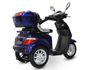 Seniorenmobil ECO Engel 500 Blau, 1000 Watt, 15 km/h