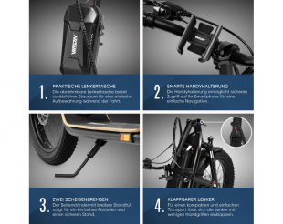 Viron E-Scooter XI-1400 - 20Ah, Elektroroller ohne Straenzulassung