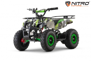 NITRO MOTORS 1200W Eco midi Kinder Quad Torino Graffiti BTF-Profile XL Sport