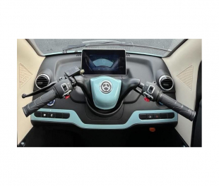 Kabinenroller Futura 3.0 Li, Lithium-Akku, 45/25 km/h, blue, 70 km Reichweite