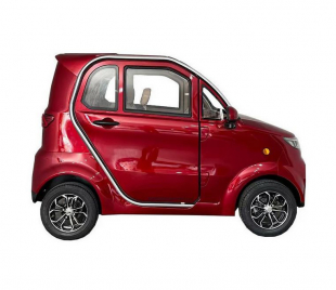 Kabinenroller 'Flow', 45 km/h, bis zu 90 km Reichweite, 60V/100Ah Blei-Gel-Akku