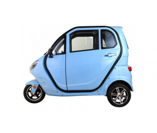 Kabinenroller Cruise Li, 45/25 km/h, bis zu 140 km Reichweite, Lithium-Akku, blau