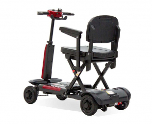 Elektromobil Eco Engel 406 Rot Klappbar 4 Rad, 6 km/h