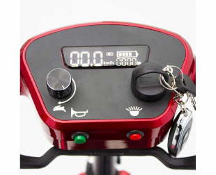 Elektromobil Eco Engel 406 Rot Klappbar 4 Rad, 6 km/h