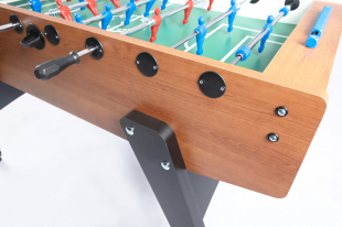 Garlando Tischkicker MasterCup Deluxe kirsche Teleskopstangen (SA)