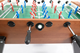 Garlando Tischkicker MasterCup Deluxe kirsche Teleskopstangen (SA)