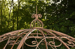 Pavillon Leila antik braun