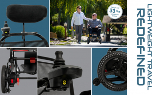 PRIDE Mobility Jazzy Carbon Ultra-Lite Elektrorollstuhl