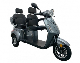 Elektromobil VITA CARE 2000 Li, 25 km/h, light grey, 2 Personen